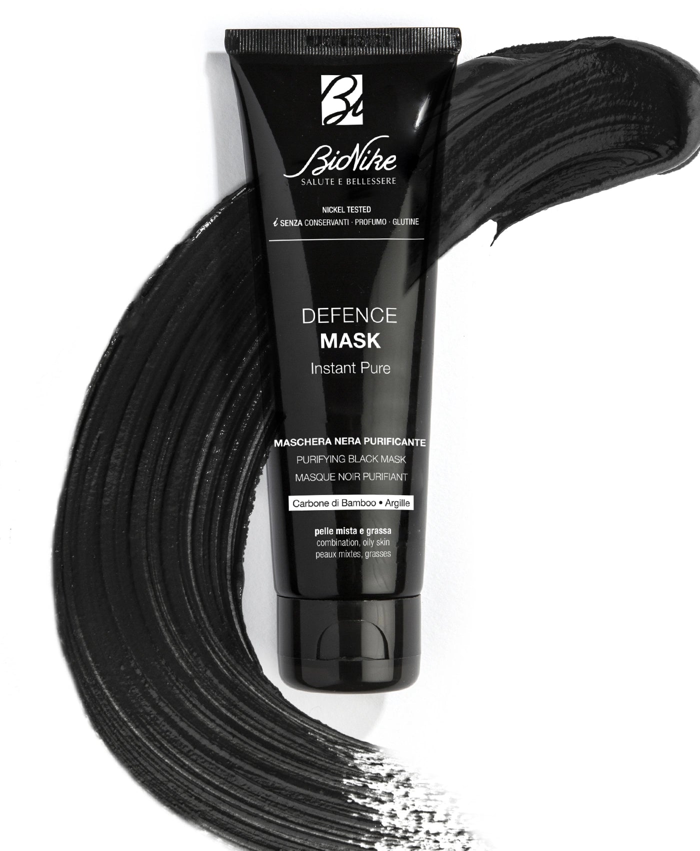 DEFENCE MASK - INSTANT PURE Purifying black mask 75 ml