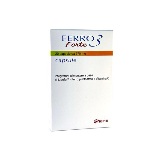 Ferro 3 Forte 570 mg x 20 Capsule