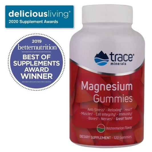 MAGNESIUM CITRATE GUMMIES x 120 CPS Trace Minerals