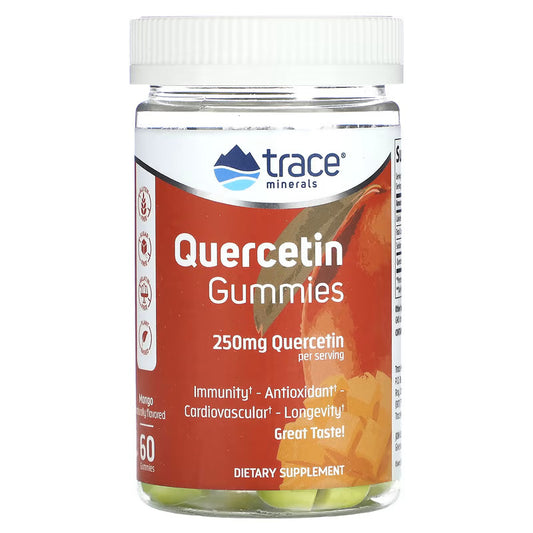 QUERCETIN 250 MG GUMMIES x 60 CPS Trace Minerals