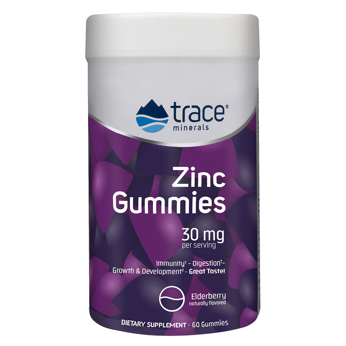 ZINC CITRATE 30 MG GUMMY x 60 CPS Trace Minerals