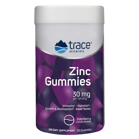 ZINC CITRATE 30 MG GUMMY x 60 CPS Trace Minerals