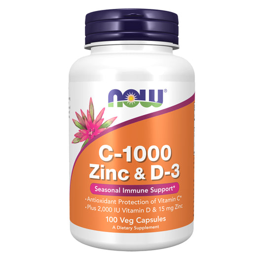 NOW - C-1000 ZINC & D-3