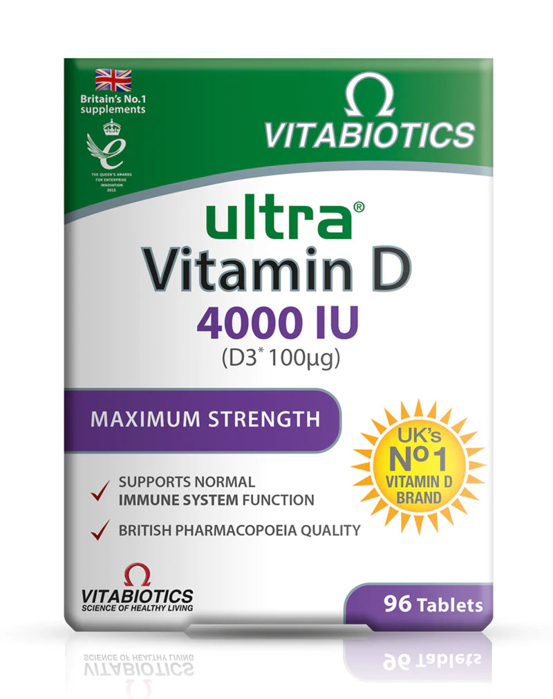 Vitabiotics Ultra Vitamin D3 4000 IU