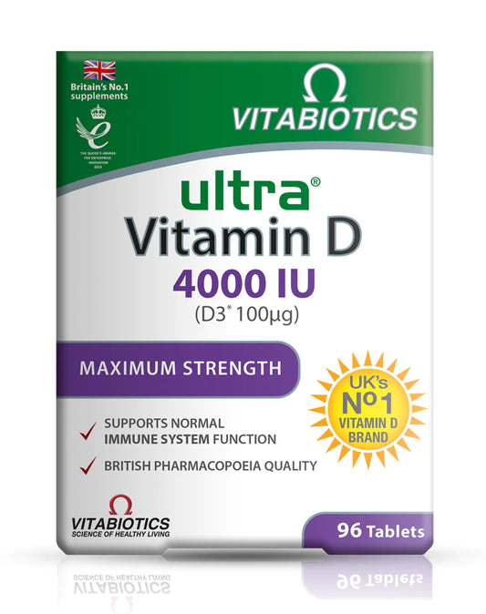 Vitabiotics Ultra Vitamin D3 4000 IU