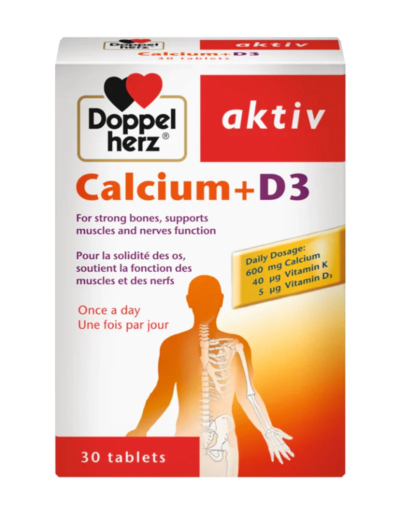 DoppelHerz Calcium Vitamin D3