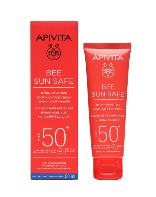 Apivita Bee Sun Safe Hydra Sensitive Soothing Cream SPF 50