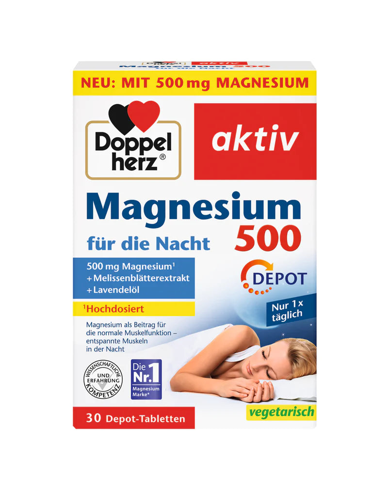 Doppel Herz Magnesium Fur Die Nacht