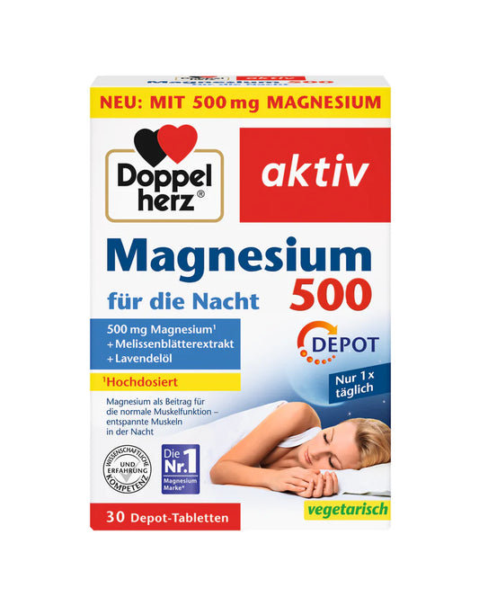 Doppel Herz Magnesium Fur Die Nacht