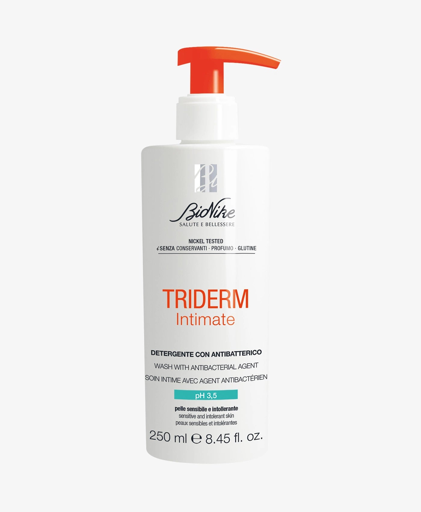 TRIDERM - WASH WITH ANTIBACTERIAL AGENT pH 3.5, 250 ml