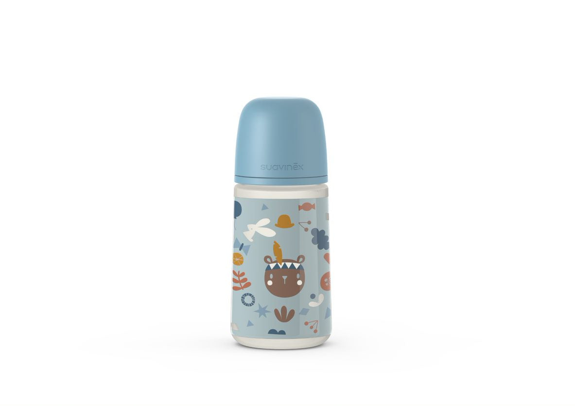 Suavinex- Biberon Forest -270ml (sx pro) +3 muaj