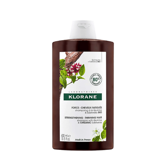 Klorane Shampoing Force Quinine & Edelweiss Bio 400 ml