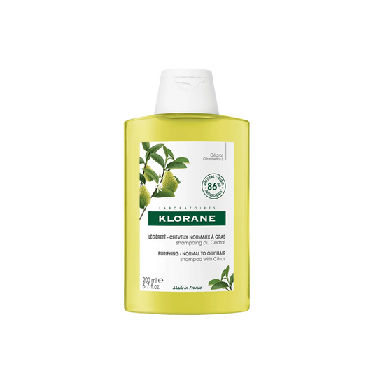 Klorane Shampooing Légèreté Cédrat 200 ml
