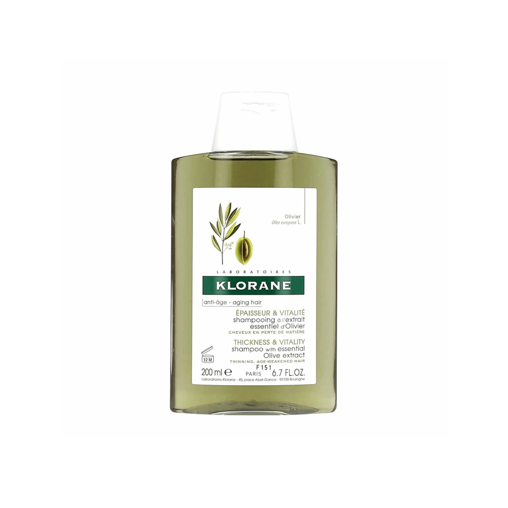 Klorane Shampooing Vitalité Olivier 200 ml