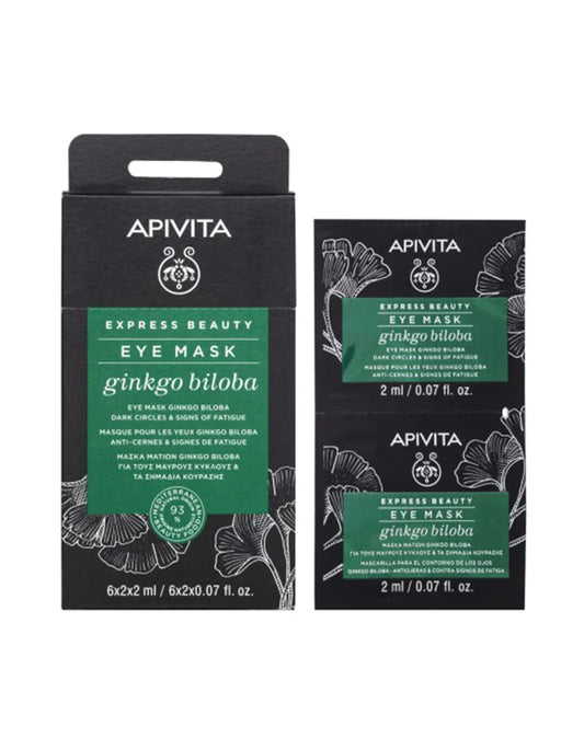 Apivita Express Beauty Ginkgo Biloba Eye Mask