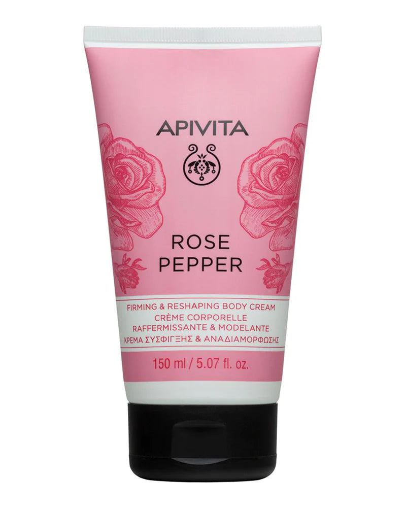 Apivita Rose Pepper Firming and Reshaping Body Cream