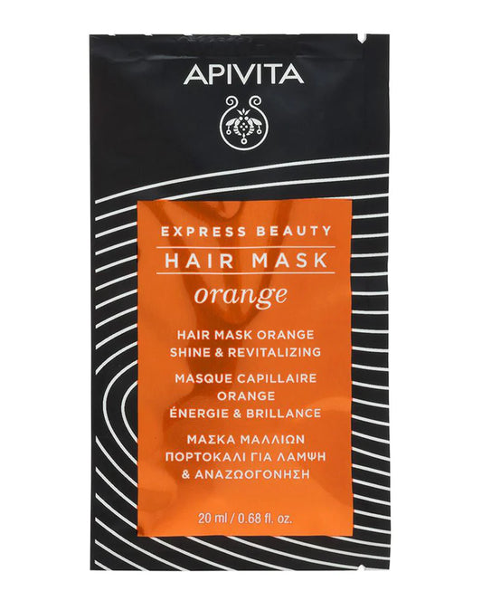 Apivita Express Beauty Orange Shine & Revitalizing Hair Mask Express Beauty