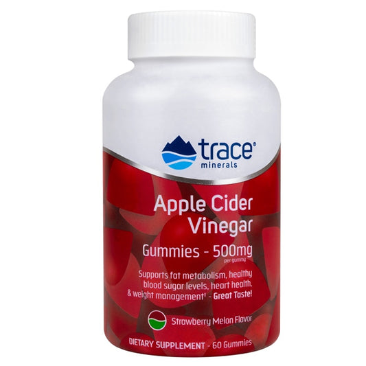 APPLE CIDER VINEGAR 500 MG GUMMY x 60 CPS Trace Minerals