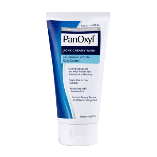 Panoxyl – Acne Creamy Wash Benzoyl Peroxide 4% Daily Control