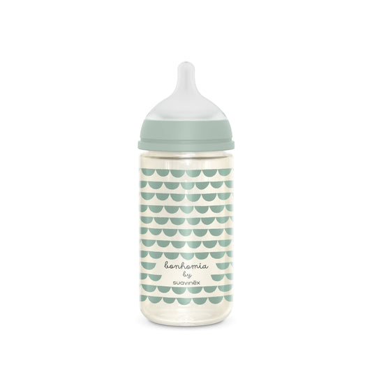 Suavinex- Biberon Qelqi Bonhomia 240 ml