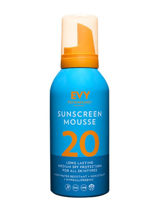 Evy Technology – SPF 20 Sunscreen mousse