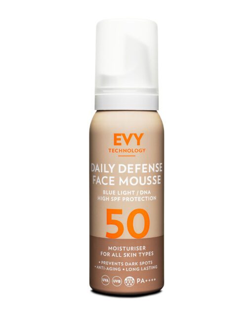 Evy Technology – Daily Defence Face Mousse SPF50 Face mousse