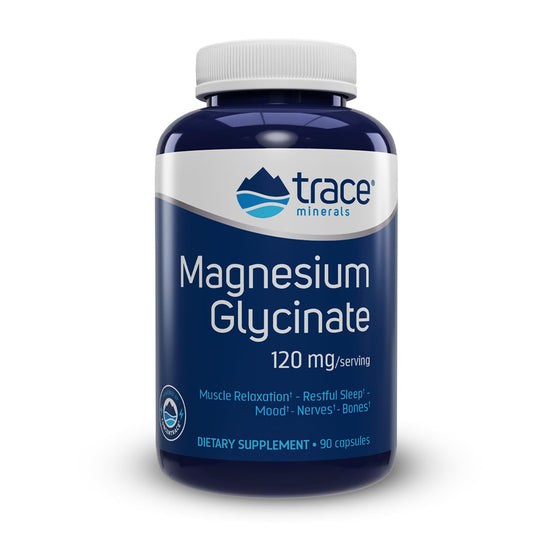 MAGNESIUM GLYCINATE 120 MG x 90 CPS Trace Minerals