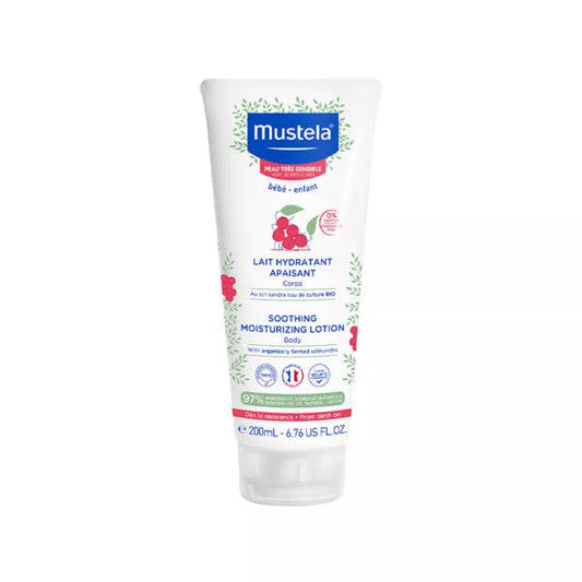 Mustela – Qumësht trupi për lëkura shumë të ndjeshme (0m+)