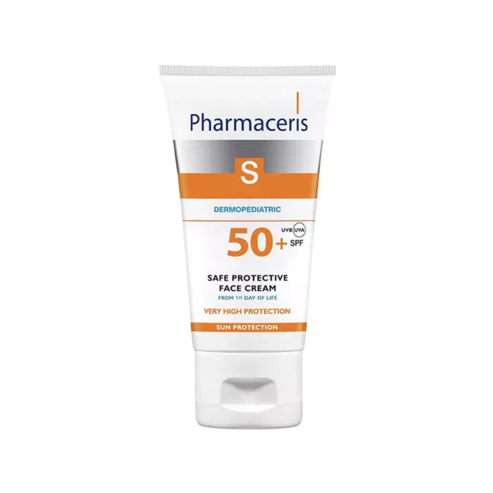Pharmaceris – Safe Protective Krem mbrojtës për fytyrën e bebes nga dita e parë e lindjes (SPF 50+)