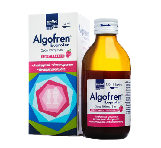 Algofren Ibuprofen Syrup 100MG/5ML * 150 ML