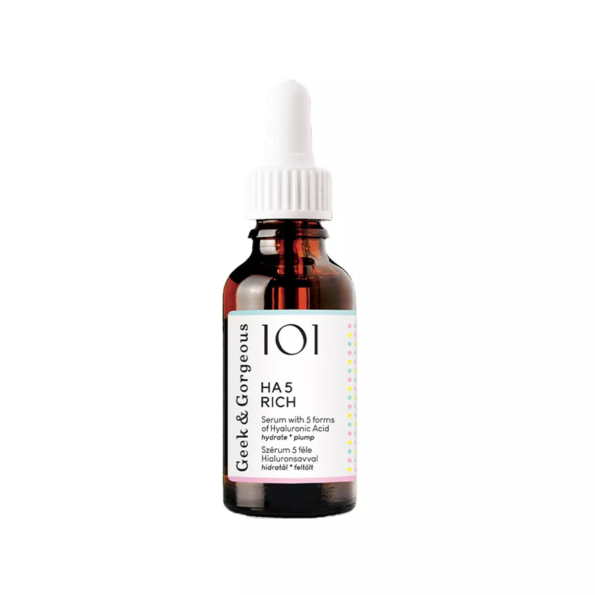 Geek & Gorgeous – HA 5 Rich serum