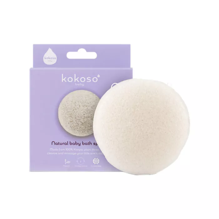 Kokoso – Natural Konjac Baby Bath Sponge