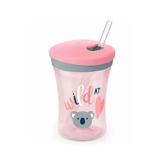 NUK – Action Cup with drinking straw (12m+)