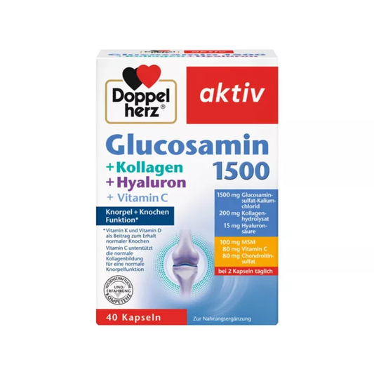 DoppelHerz – Glucosamine 1500 + Kollagen