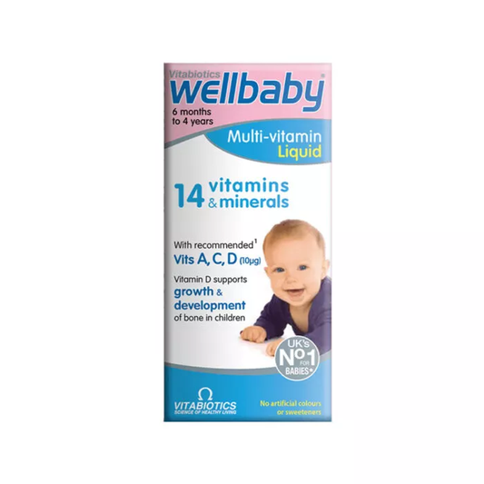 Vitabiotics – Wellbaby shurup multivitaminik