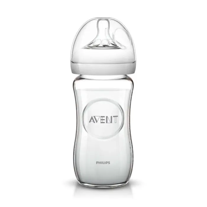 Avent – Shishe qelqi natyrale për bebe 1m+ (240ml)
