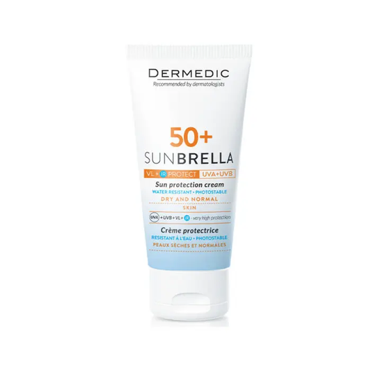 Dermedic – Sunbrella mbrojtës për lëkura normale – të thata (SPF 50+)