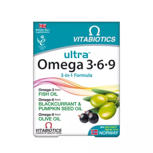 Vitabiotics – Ultra Omega 3-6-9