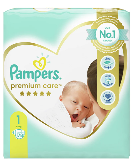 Pampers – Premium Care (paketim i madh)