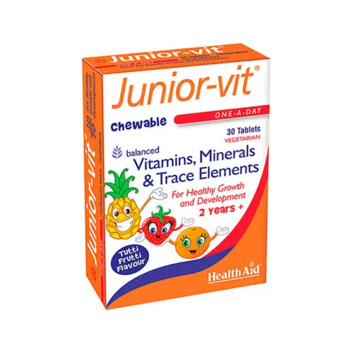 Health Aid – Juniorvit tableta të përtypshme