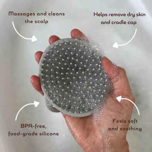 Kokoso – Baby Bath Brush, Furçë Silikoni