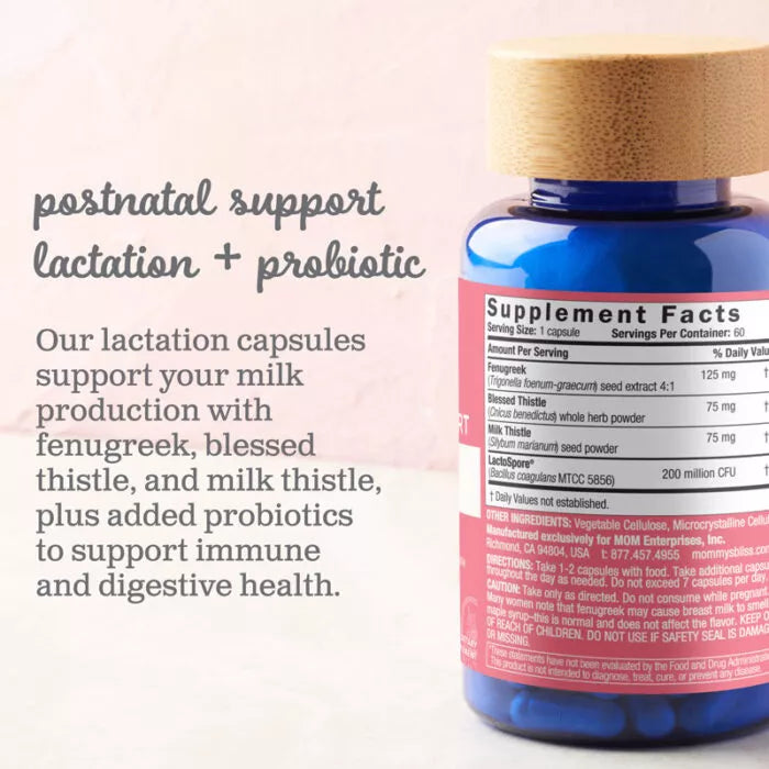 Mommy’s Bliss – Lactation Support + Probiotics