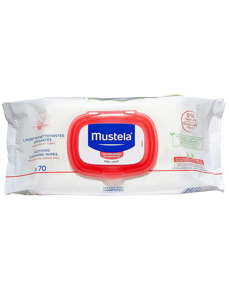 Mustela Soothing Cleansing Wipes