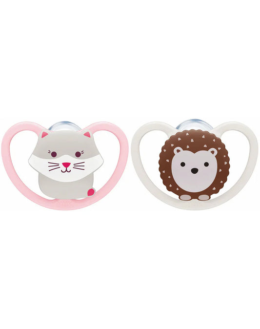 NUK Space Soother 0-6 Months * 2