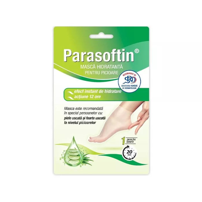 Parasoftin – Moisturizing Foot Mask With Aloe Vera