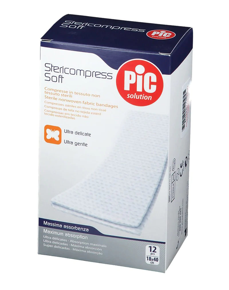 PIC Stericompress Swabs x 12