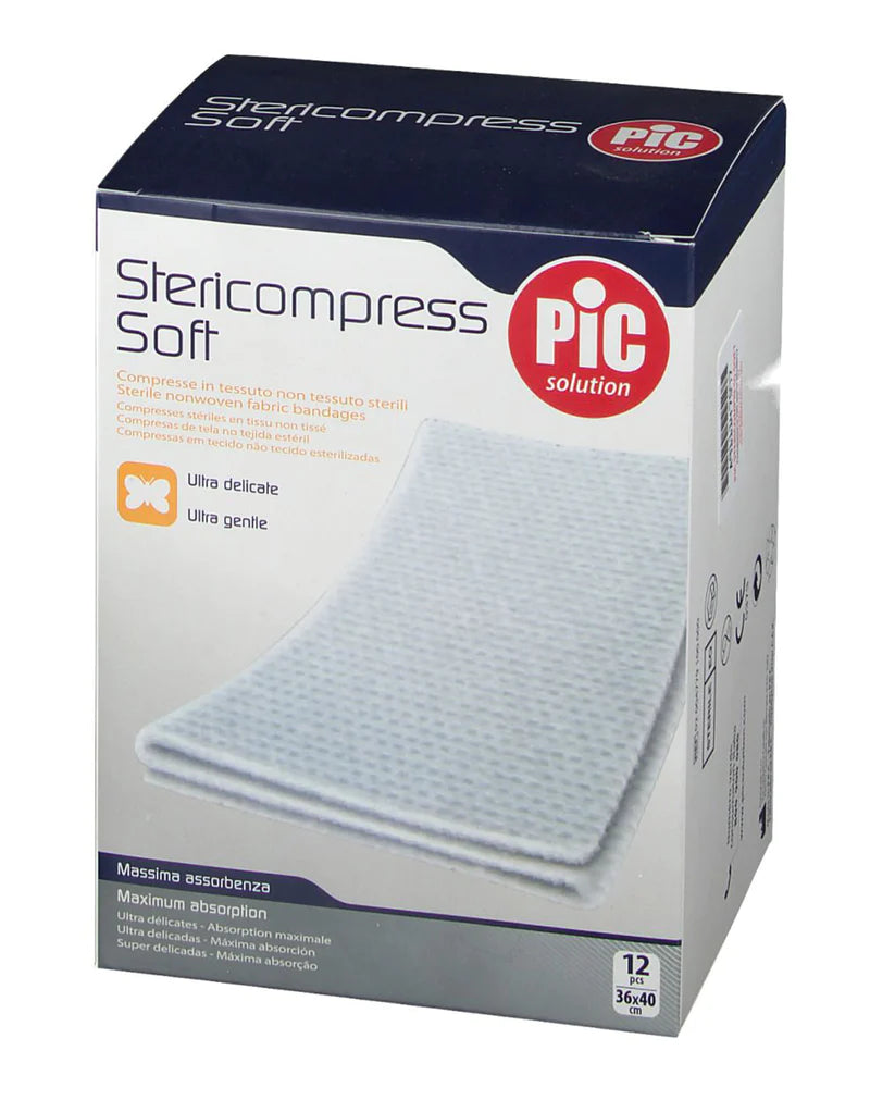 PIC Stericompress Swabs x 12