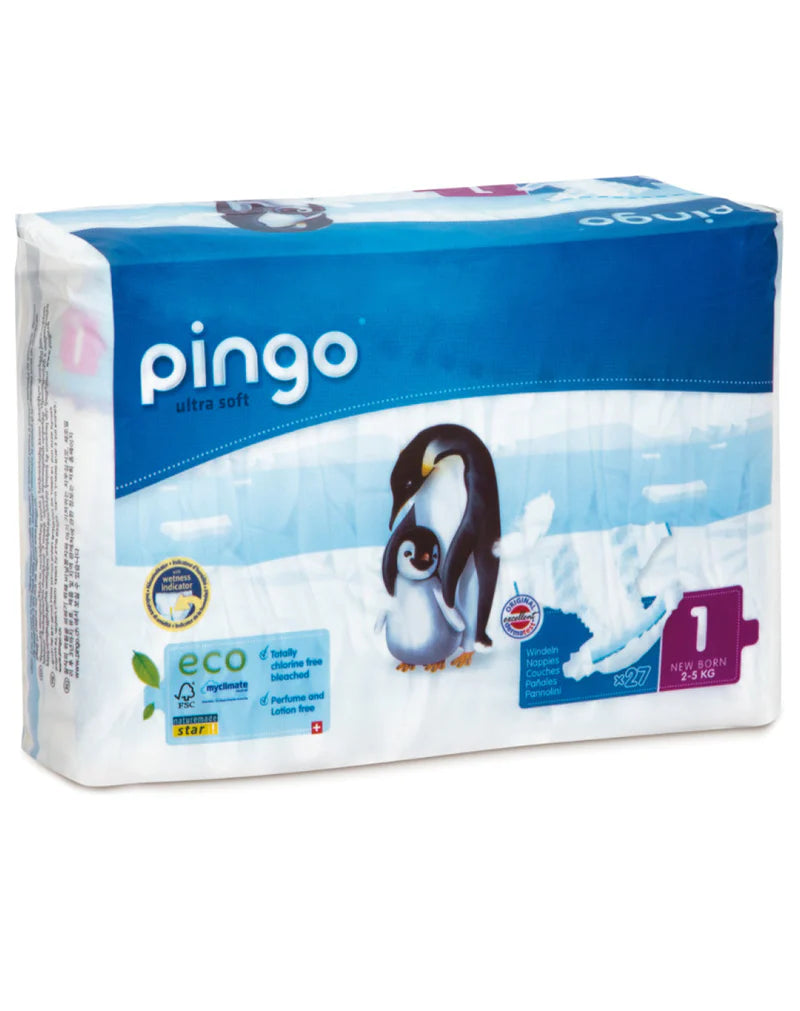 Pingo Ultrasoft Nappies 1 Newborn (2-5kg)