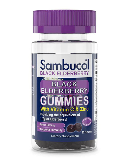 Sambucol Black Elderberry Gummies