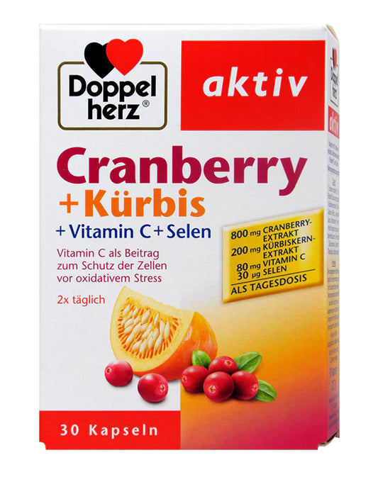 DoppelHerz Cranberry Kürbis
